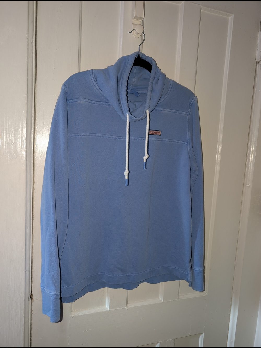 Vineyard Vines Blue Funnel Neck Pullover Sweatshirt Womens Small/Medium Coastal